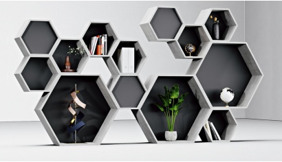 Hive Shelves Wall Panel 2
