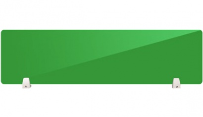 Acrylic Partition Tinted Green